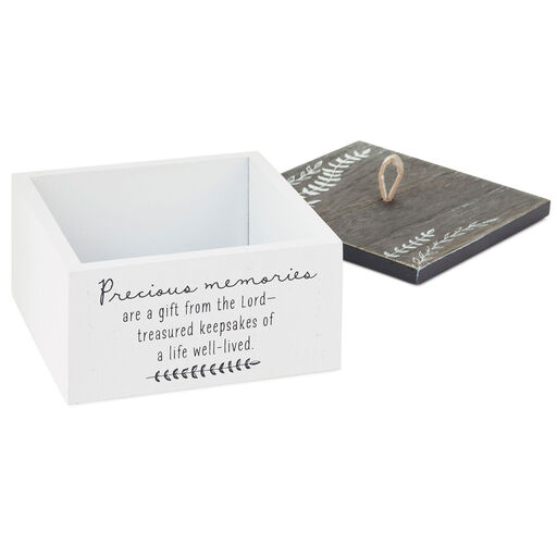Precious Memories Are a Gift From the Lord Memory Box, 