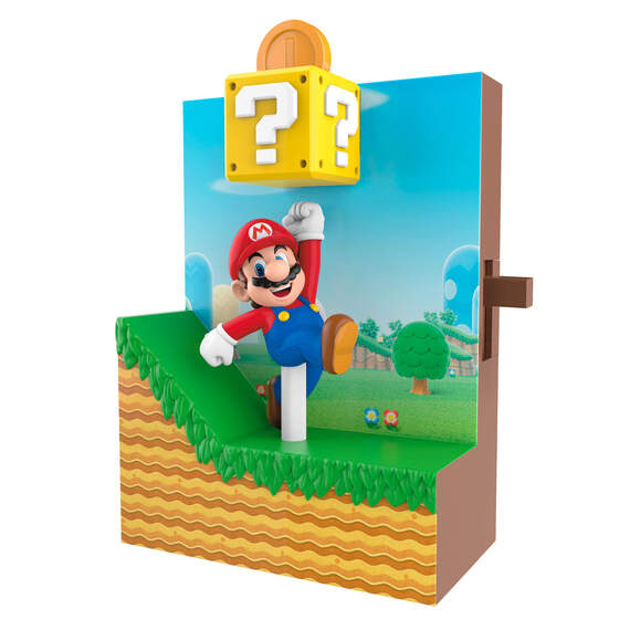 Nintendo Super Mario™ Collecting Coins Ornament With Sound and Motion, , large image number 1
