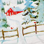 Cozy House in Snowy Woods Across the Miles Christmas Card, , large image number 4