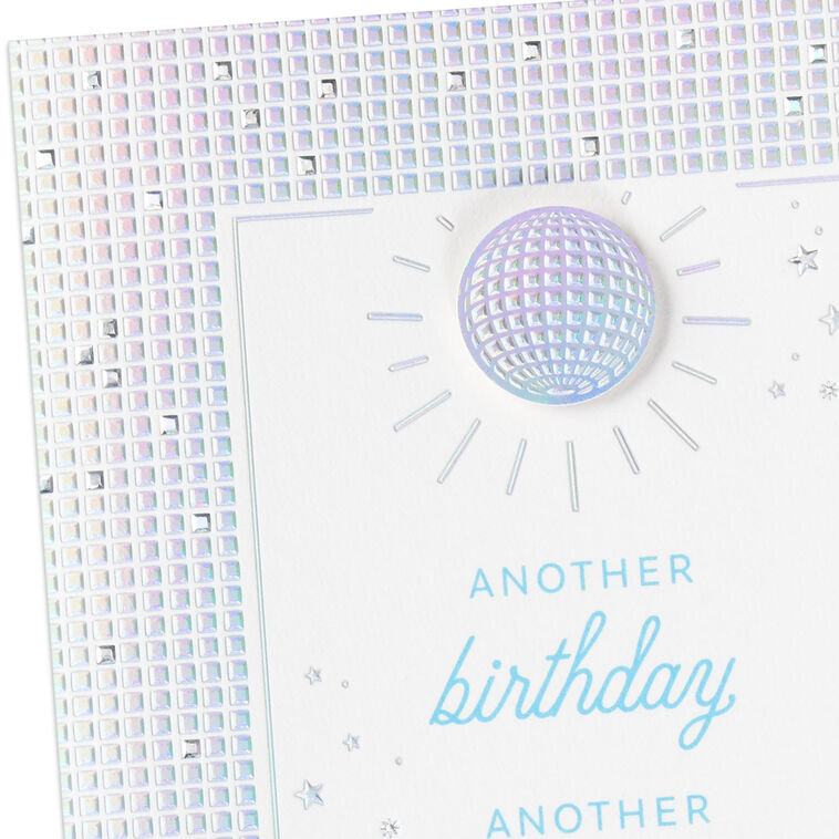 Disco Ball Glow-Up Birthday Card, , large image number 4
