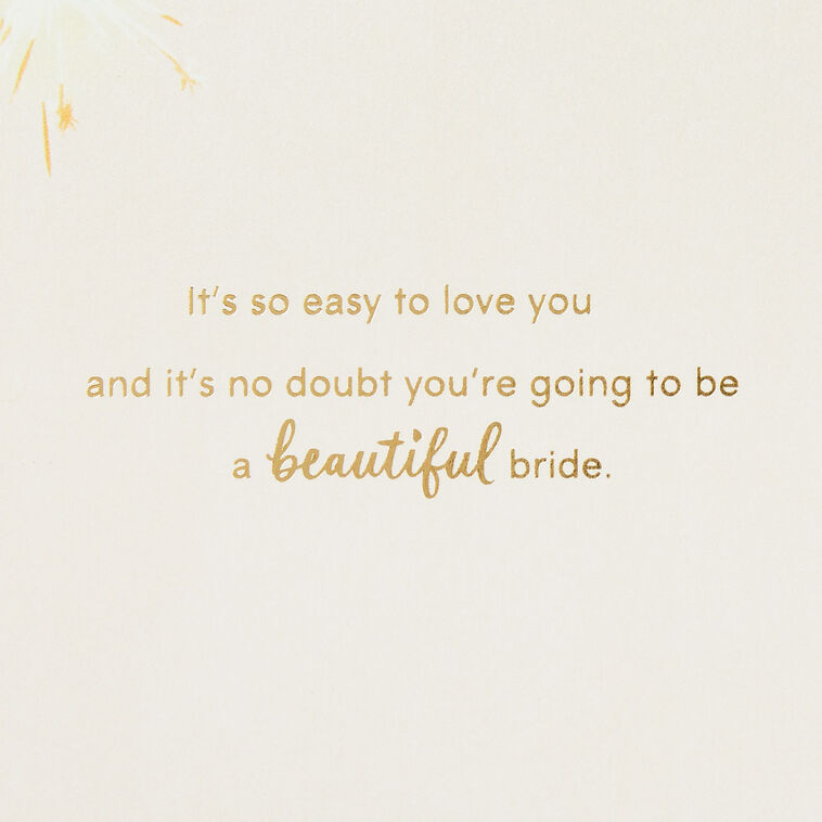 Heart Sparklers Daughter-in-Law Wedding Card  image number 2