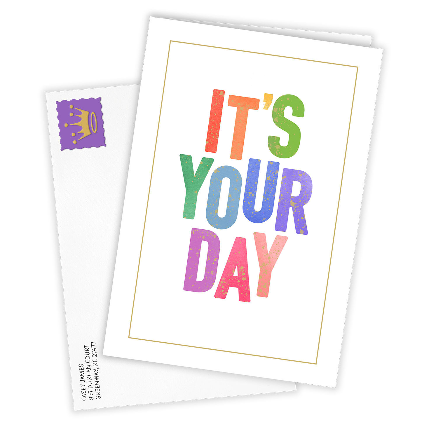 It's Your Day Custom Birthday Card, , large image number 2