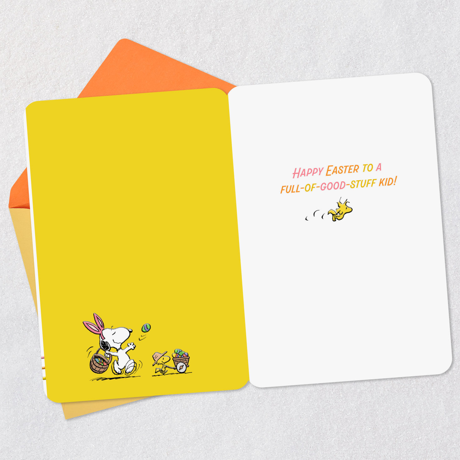Peanuts&reg; A Full-of-Good-Stuff Kid Easter Card, , large image number 3