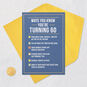 Getting Old Checklist Funny 60th Birthday Card Card Front with Envelope and Gold Seal image number 5