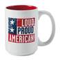 Loud Proud American Ceramic Mug, , large image number 1