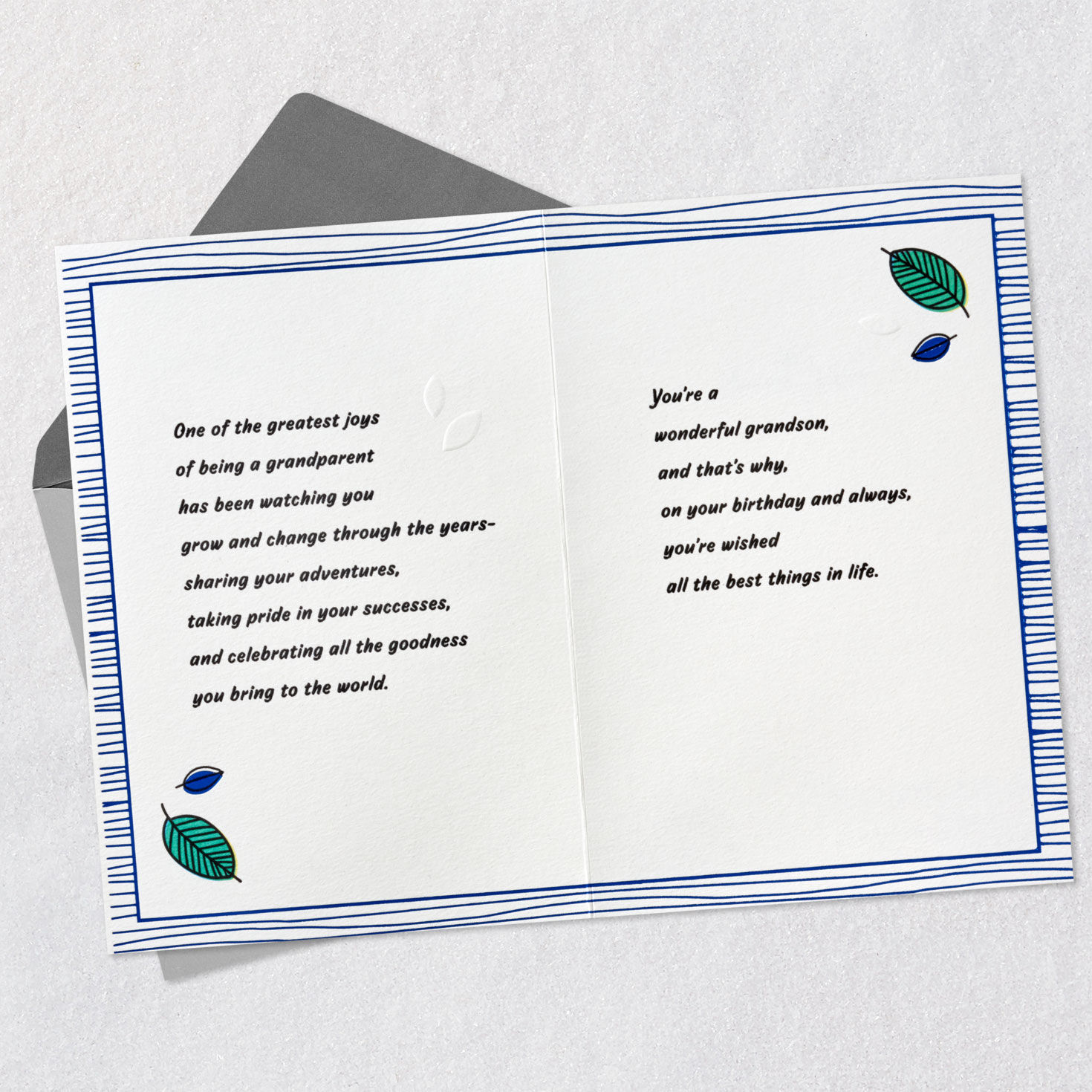 Love Watching You Grow Birthday Card for Grandson for only USD 5.99 | Hallmark