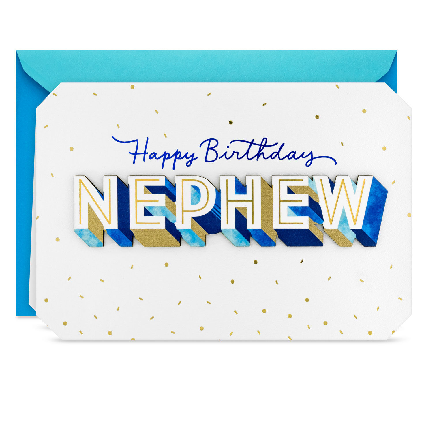 Grateful You're in My Life Birthday Card for Nephew