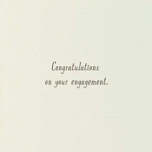 Walking Toward Forever Engagement Card, 