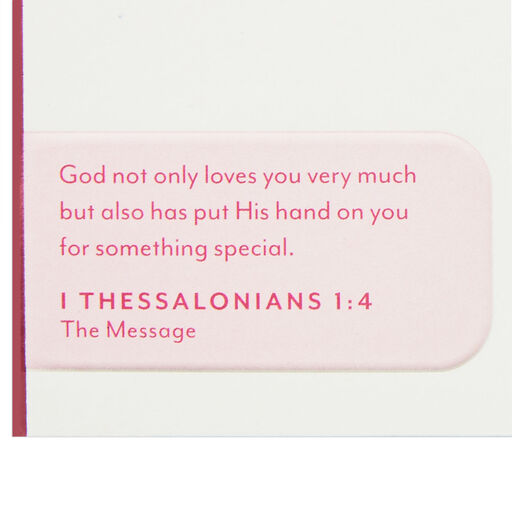 Thanking God for You Religious Confirmation Card for Daughter, 