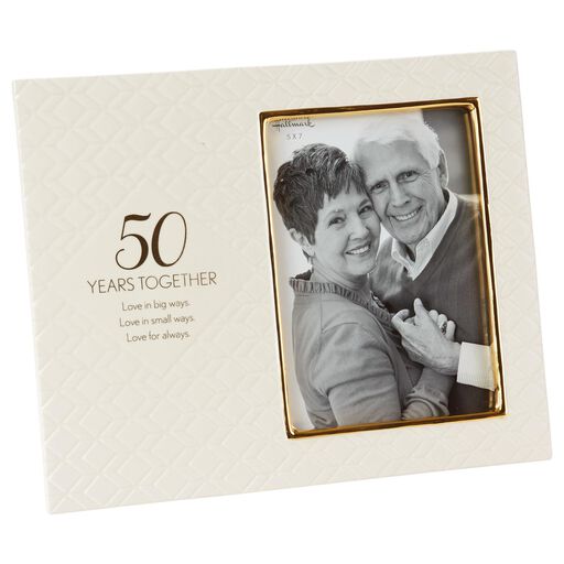 Picture Frames And Photo Hallmark Love For Always 50th Anniversary Picture Frame 5x7
