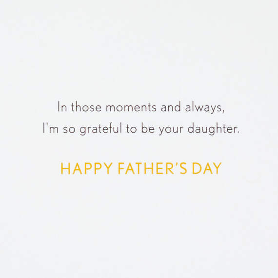 Grateful to Be Your Daughter Father's Day Card for Dad, , large image number 3