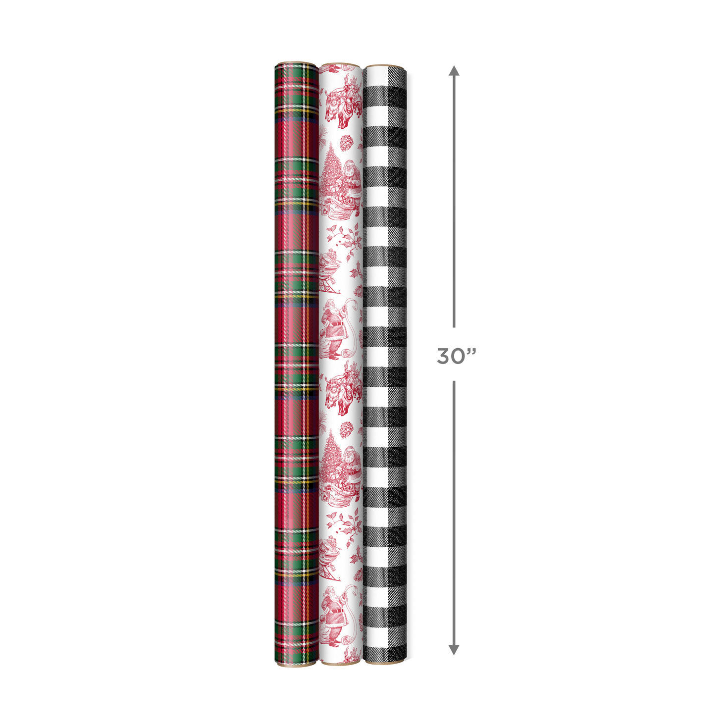 Cozy Christmas Wrapping Paper Trio  image number 9
