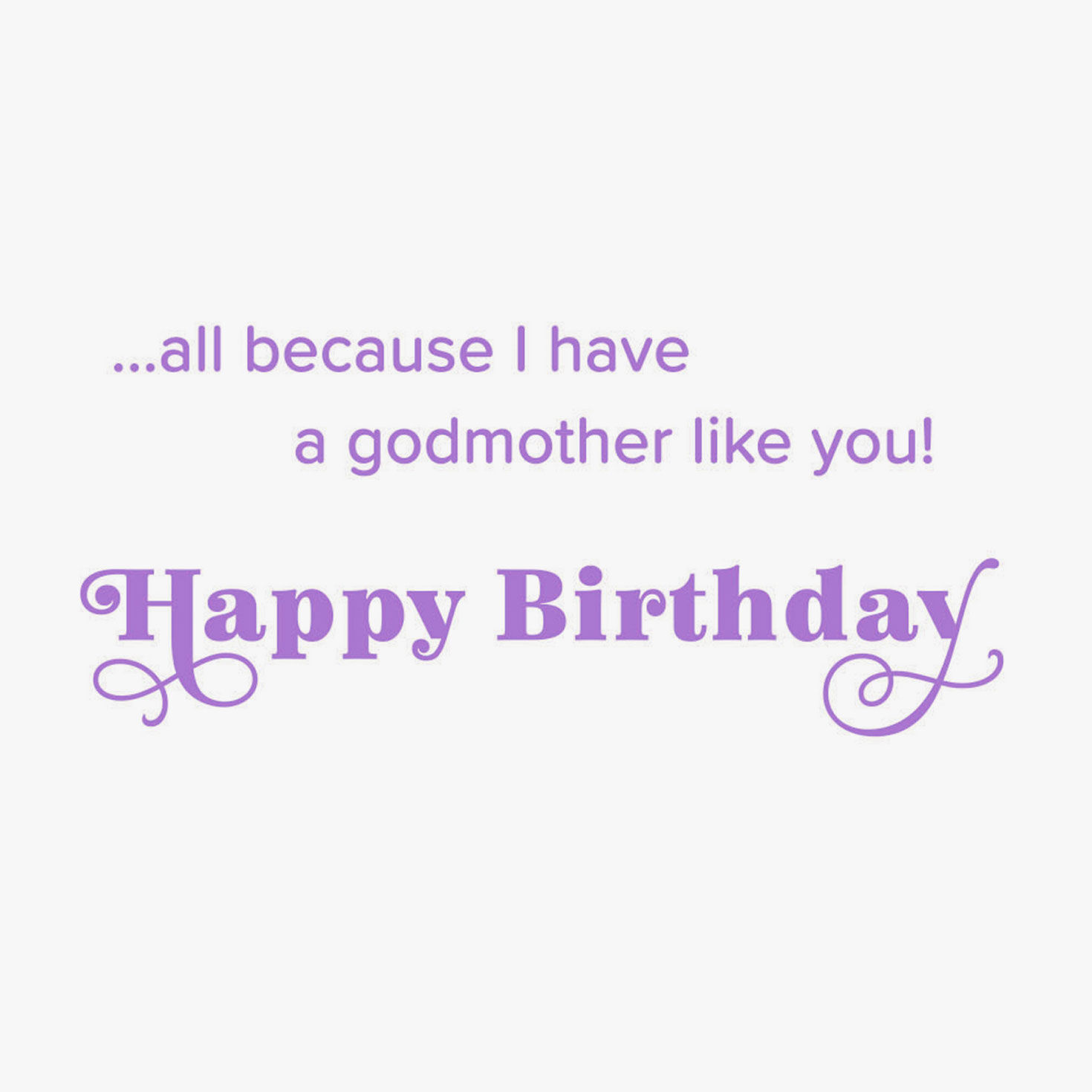 Beyond Blessed Birthday Card for Godmother, , large image number 2