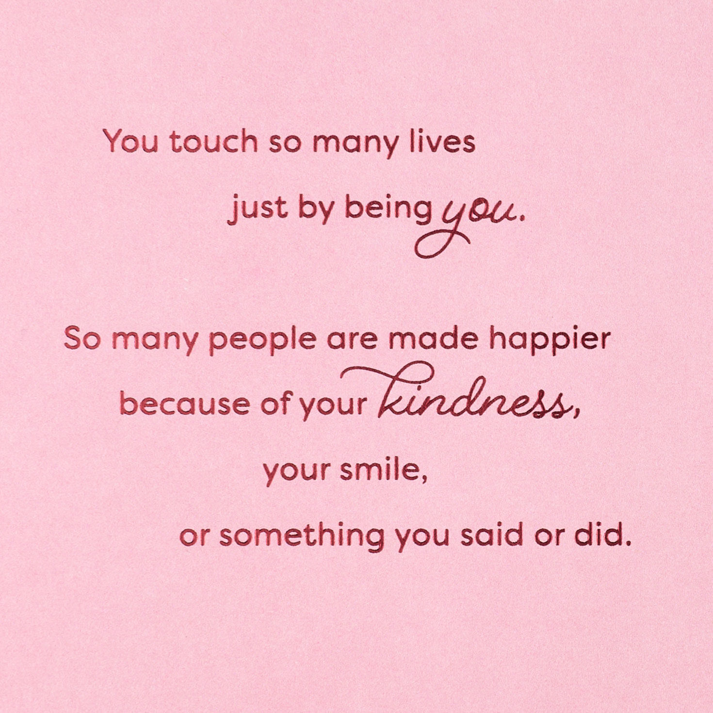 Modern Pink and Red Geometric Valentine's Day Card Sentiment image number 2