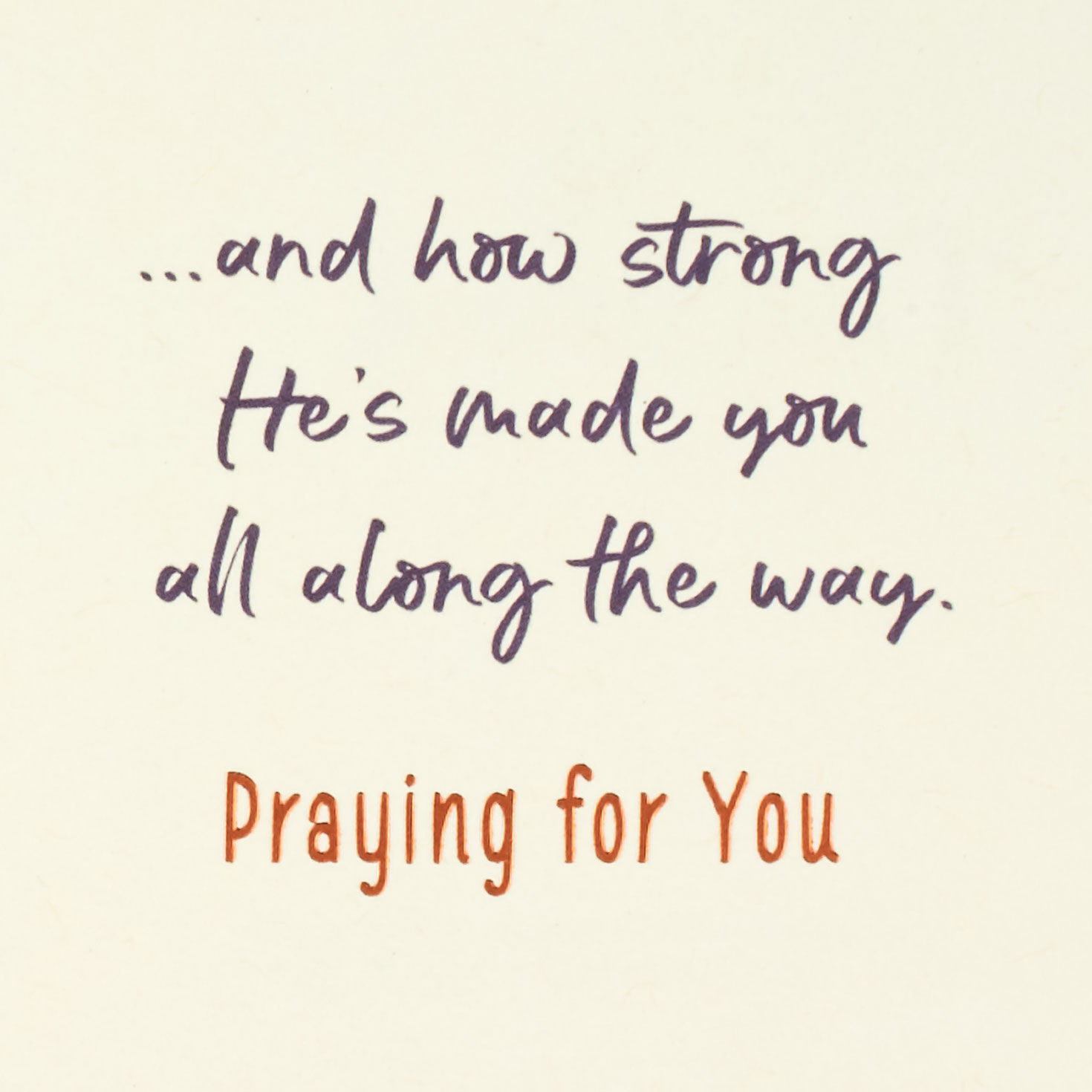 Sunset Clouds Religious Encouragement Card Sentiment image number 2