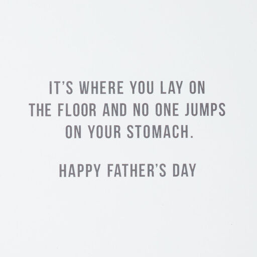 Dad's Spa Day Funny Father's Day Card, 