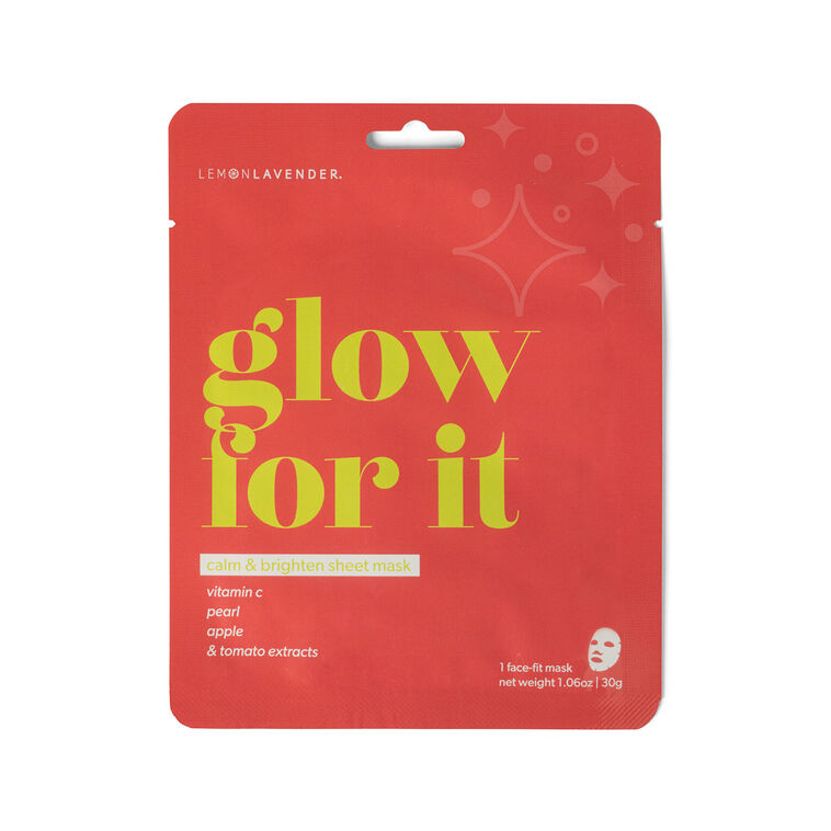 Lemon Lavender Glow for It Sheet Mask