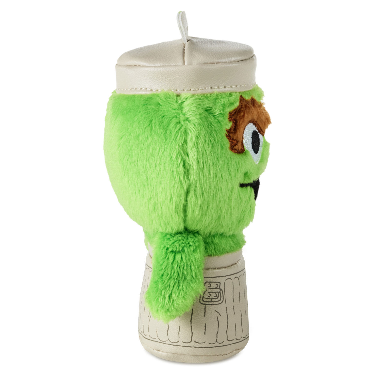 Oscar the Grouch Plush With Sound itty bittys Side image number 4