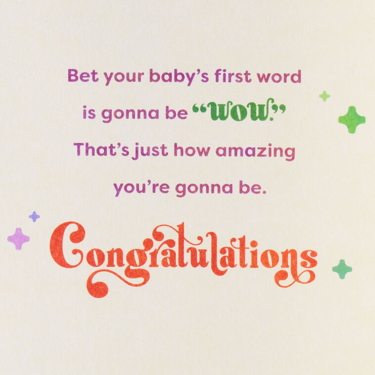 You're Pregnant! New Baby Card, , large image number 2
