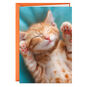 Kitten With To-Do List Get Well Card, , large image number 1
