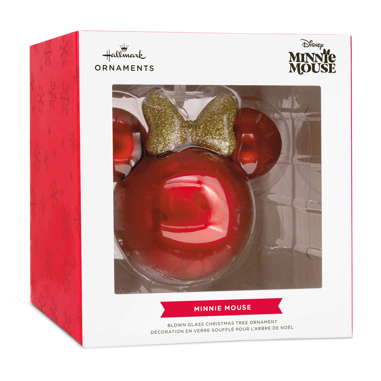 Disney Minnie Mouse Ears Icon Christmas Ornament Package front image number 7