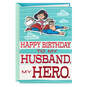 DC Comics Superman™ My Husband, My Hero Birthday Card, , large image number 1