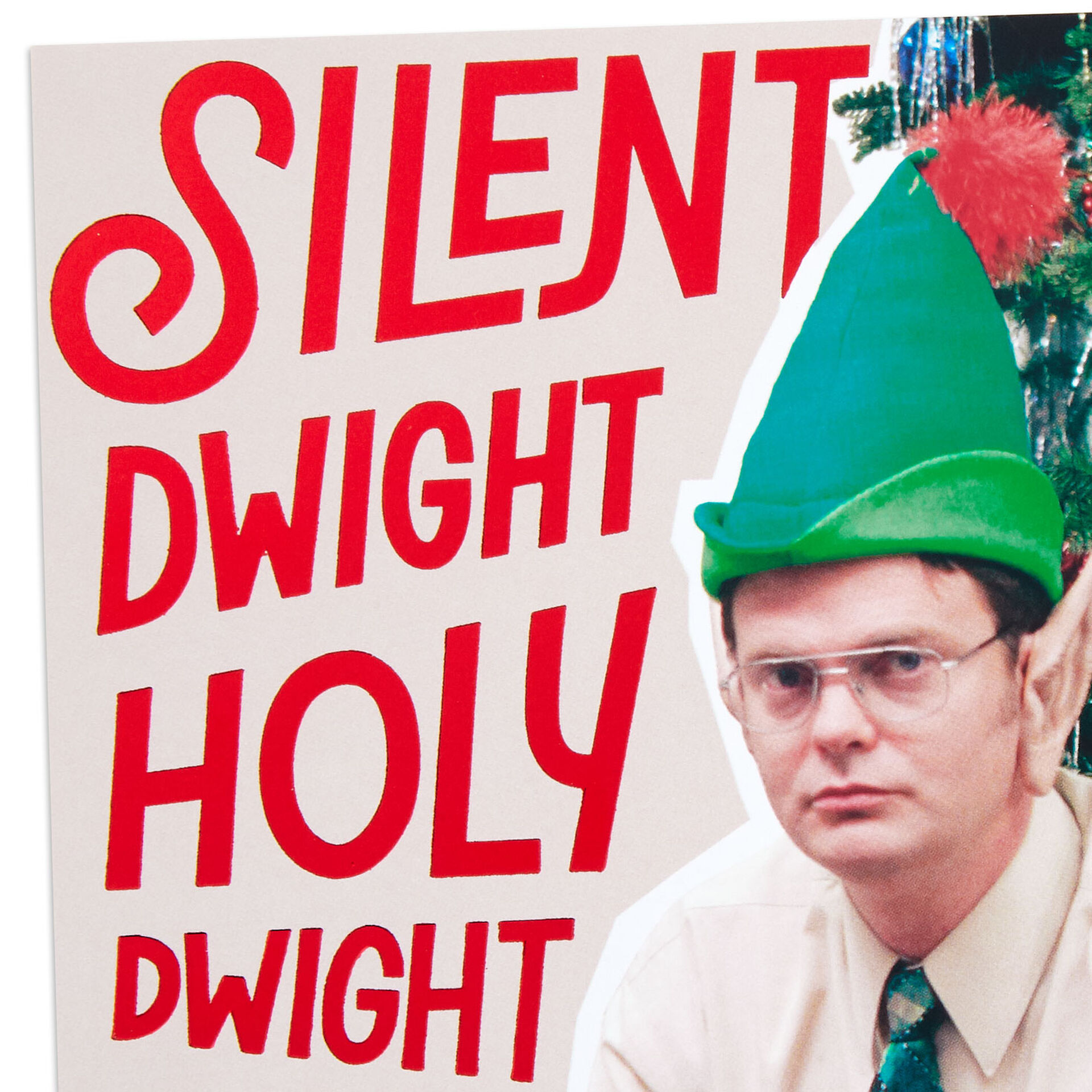 The Office Merry And Dwight Funny Christmas Card Greeting Cards Hallmark