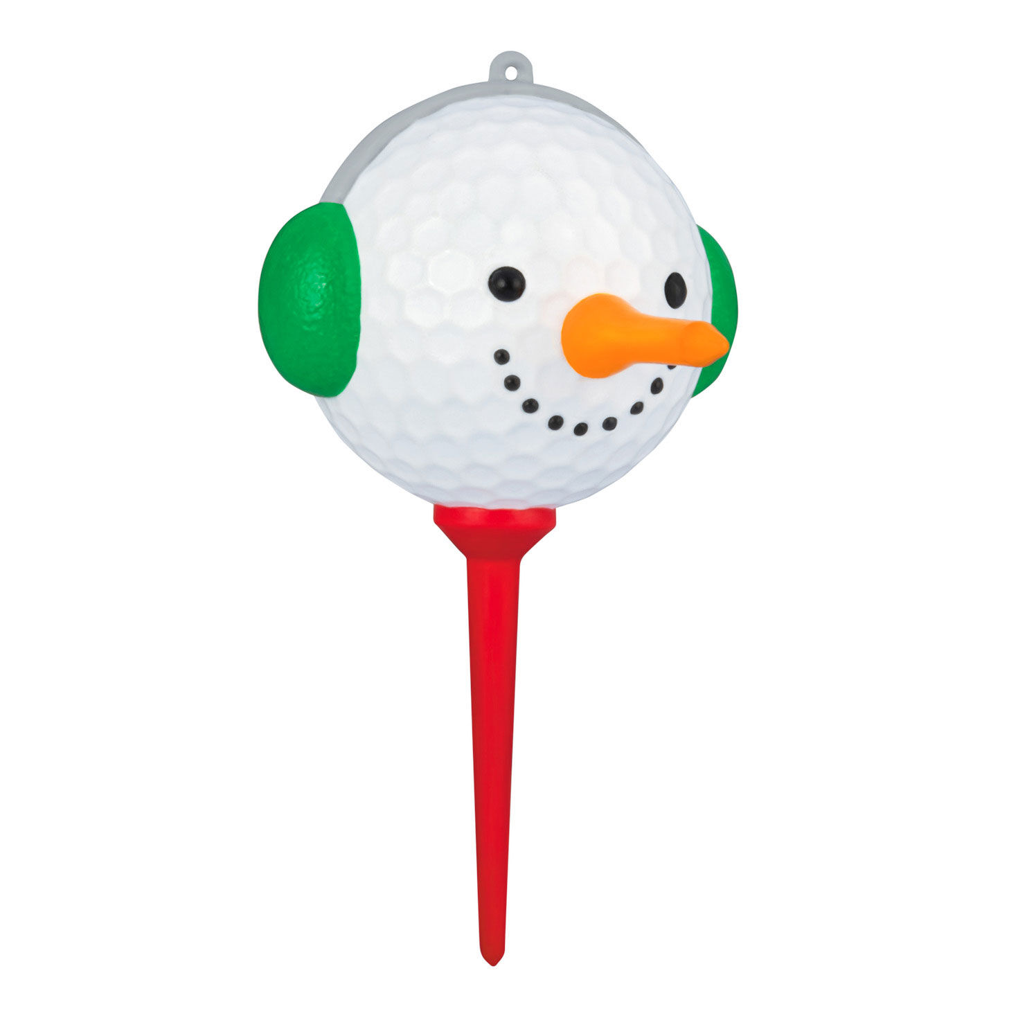 Teed Up for Christmas Ornament