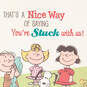 Peanuts® Gang Stuck With Us Funny Mother's Day Card, , large image number 2