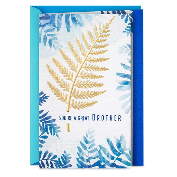 Good-hearted, Thoughtful and Generous Father's Day Card for Brother, , large image number 1