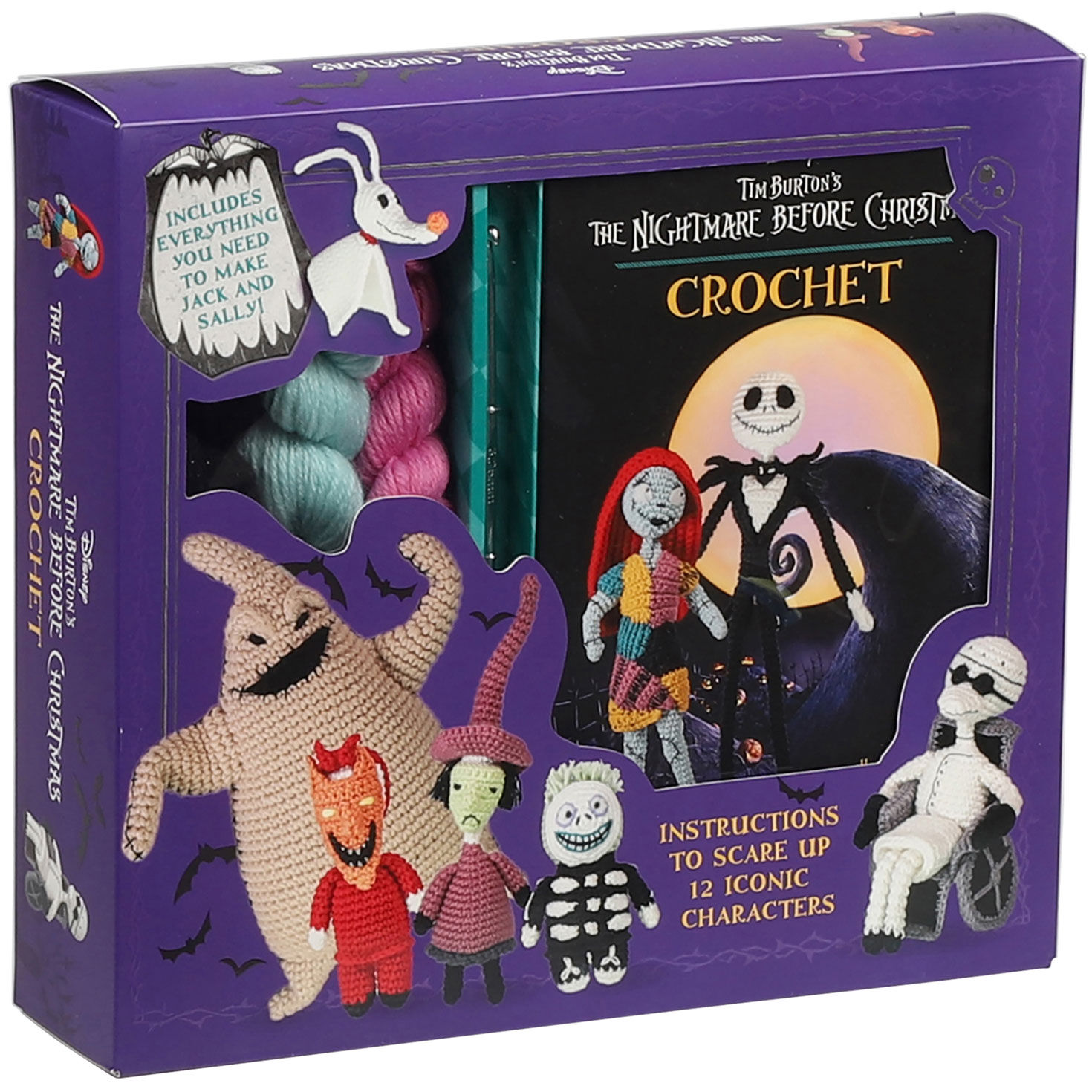 The Nightmare Before Christmas Crochet Kit side image number 2