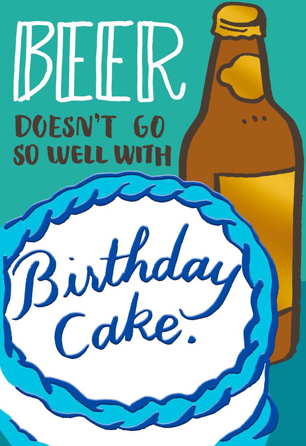beer and cake funny
