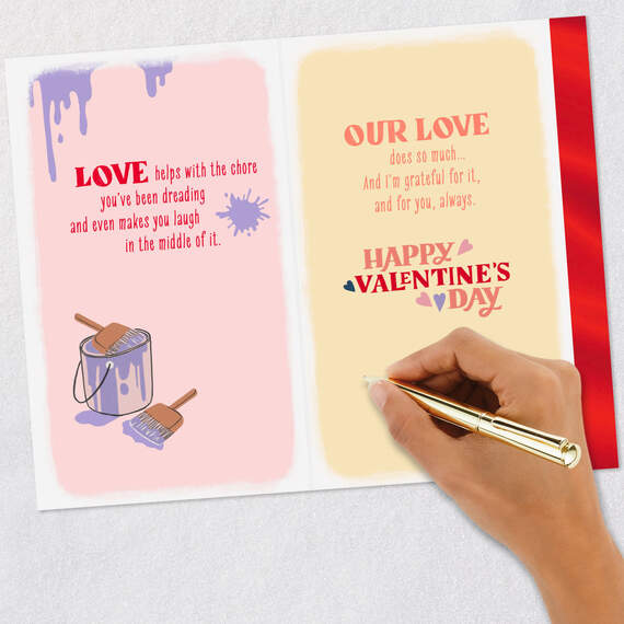 Our Love Comes Through Daily Valentine's Day Card for Husband, , large image number 10