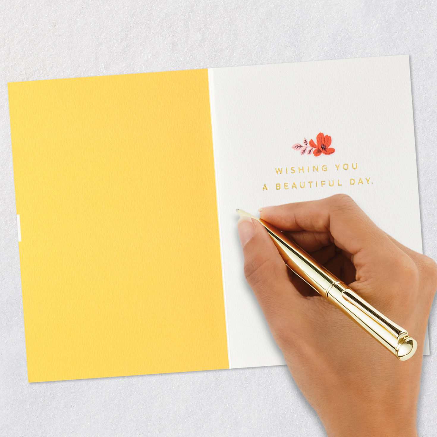 Beautiful Day Flower Bouquet Birthday Card, , large image number 6