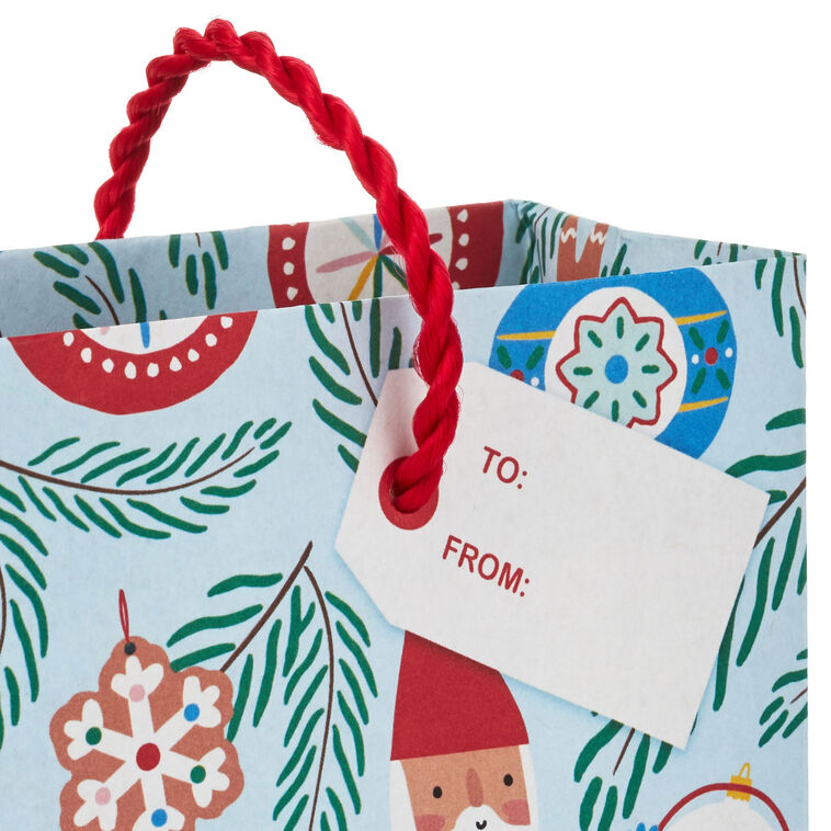 4.6" Fun 5-Pack Assortment Christmas Gift Card Holder Mini Bags, , large image number 5