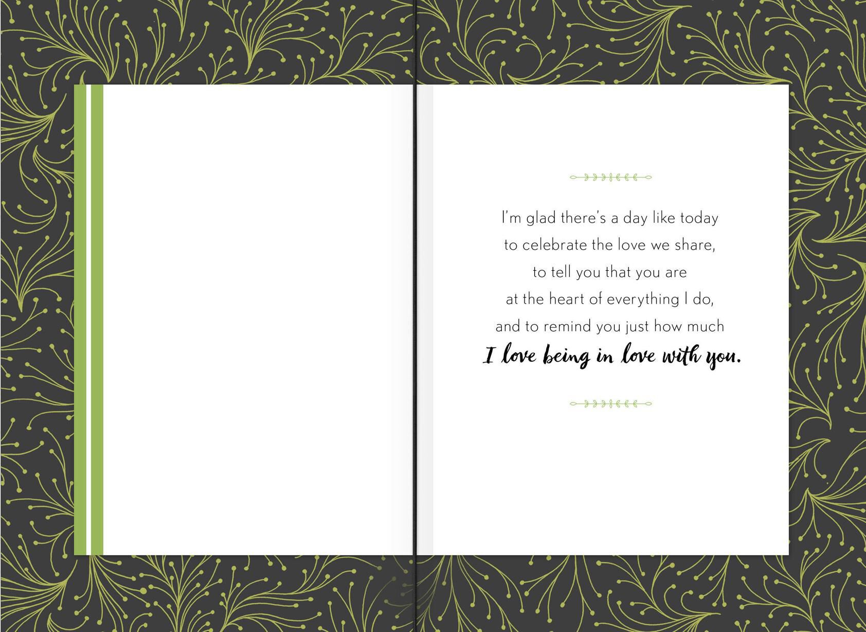 Happy You and Me Day Anniversary Card