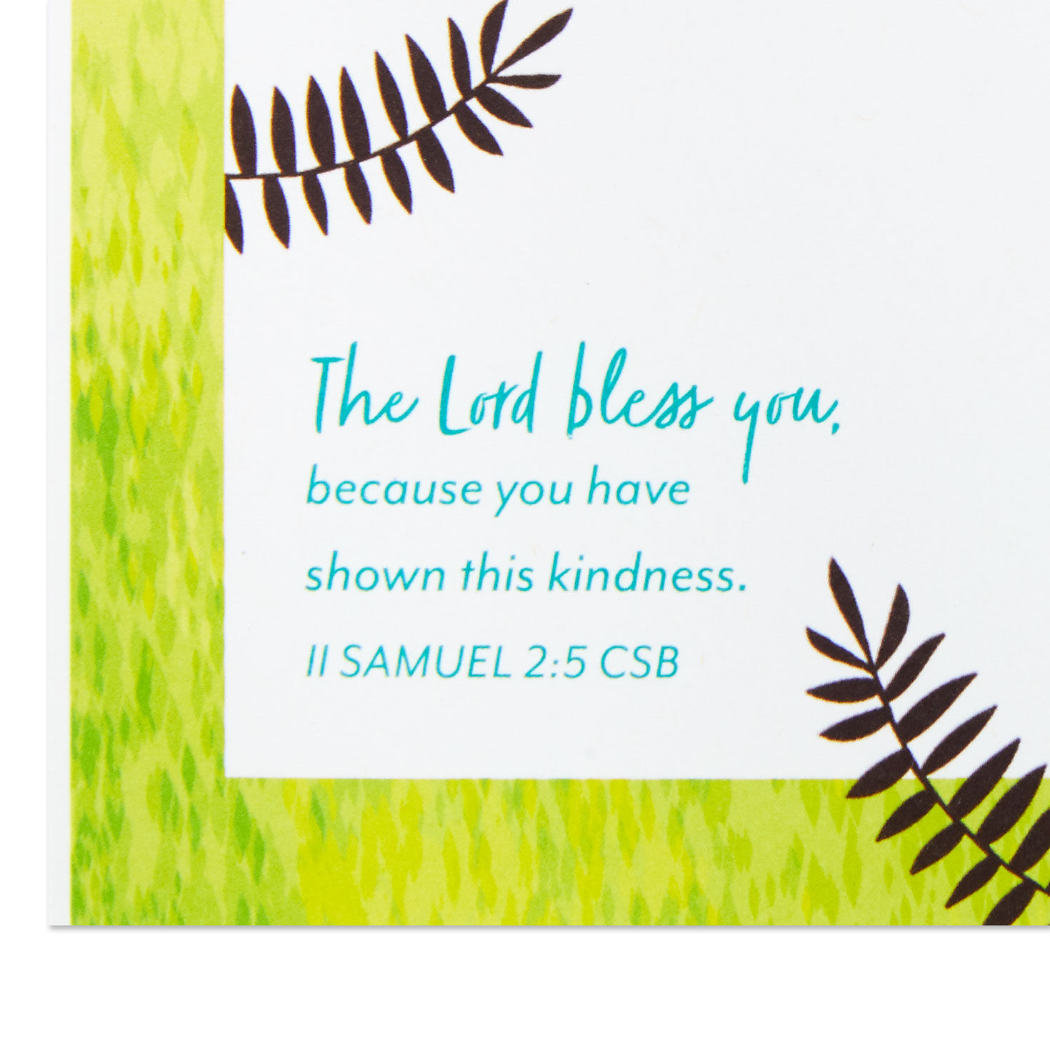 Grateful for Your Kindness Religious Thank-You Card, , large image number 3