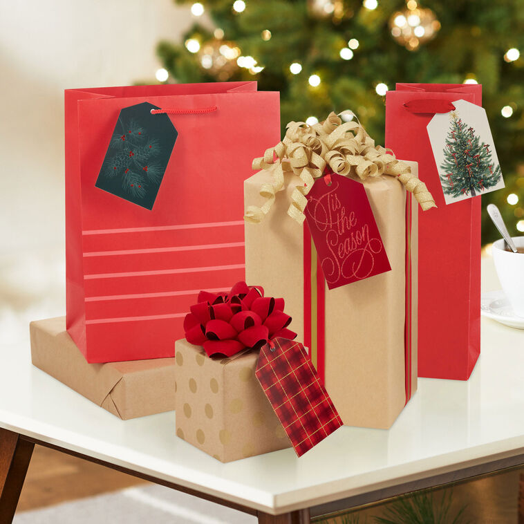 Tis the Season 8-Pack Assorted Holiday Gift Tags in use image number 2
