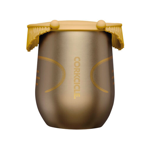 Corkcicle Harry Potter Golden Snitch Stemless Glass, 12 oz., 