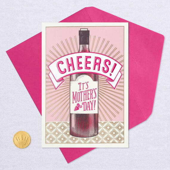 Cheers to You Funny Mother's Day Card, , large image number 5