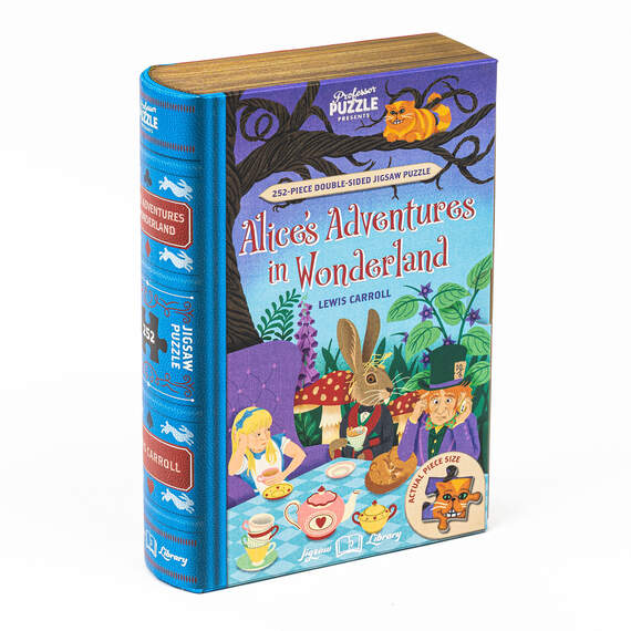 Professor Puzzle Alice's Adventures In Wonderland Jigsaw Puzzle, 252 Pieces