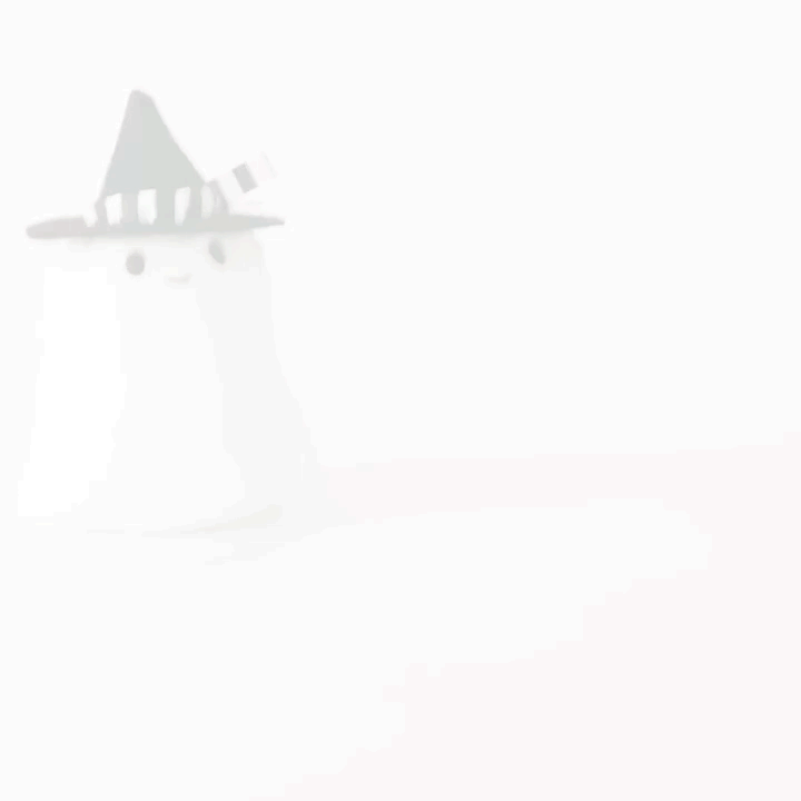 Halloween Ghost Zip-Along Plush Toy  image number 2