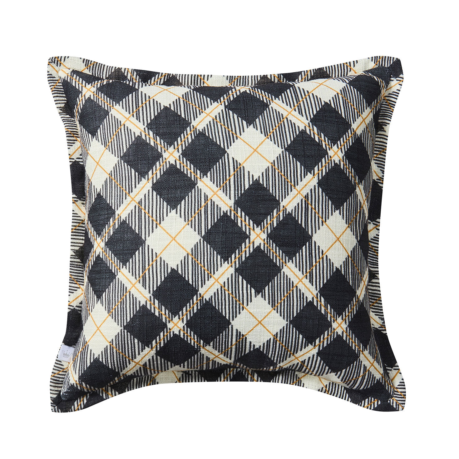 Hallmark Howla Pumpkin Pillow 18x18 back image number 2