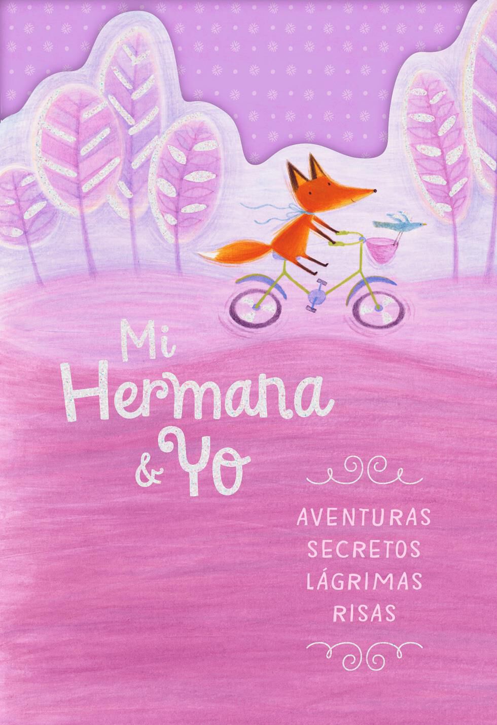 Fox on Bike Spanish-Language Valentine's Day Card for Sister