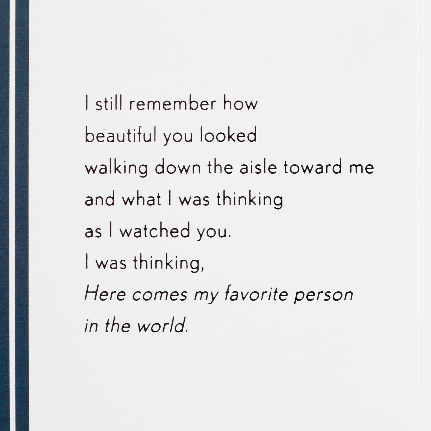 My Favorite Person in the World Anniversary Card for Wife, , large image number 2