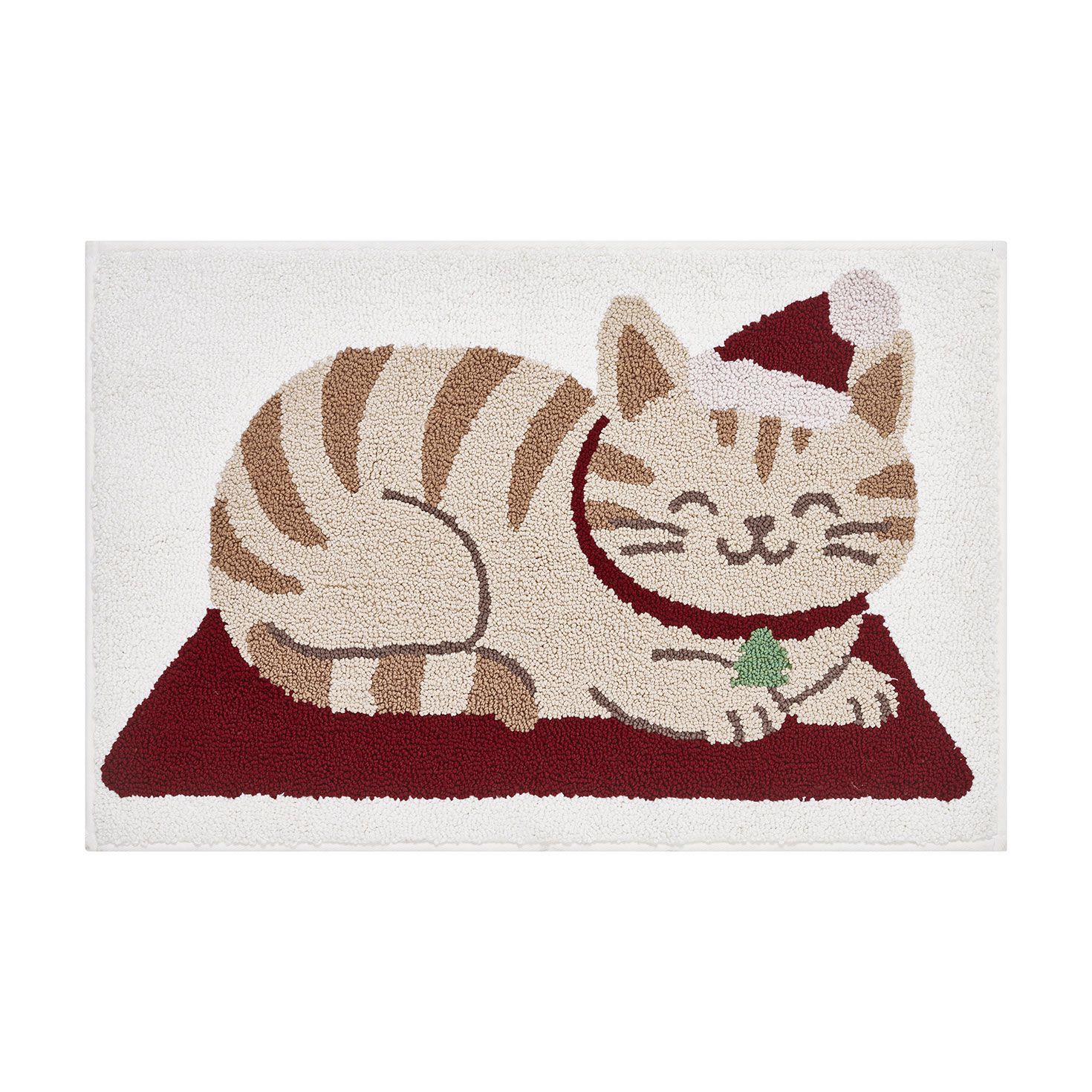 Hallmark Holiday Happy Cat Bath Rug - 20x30