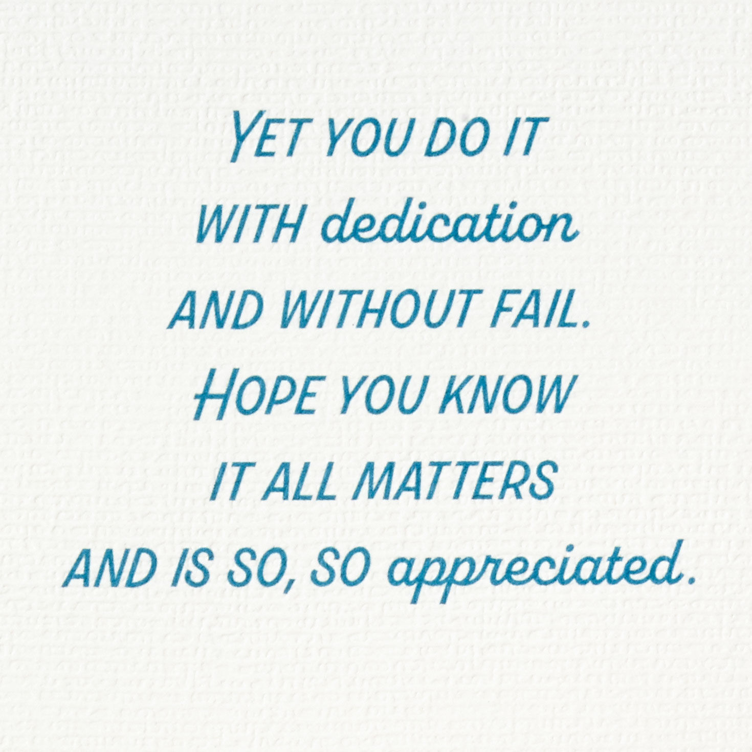 Patterned Circles Caregiver Thank You Card Sentiment image number 2