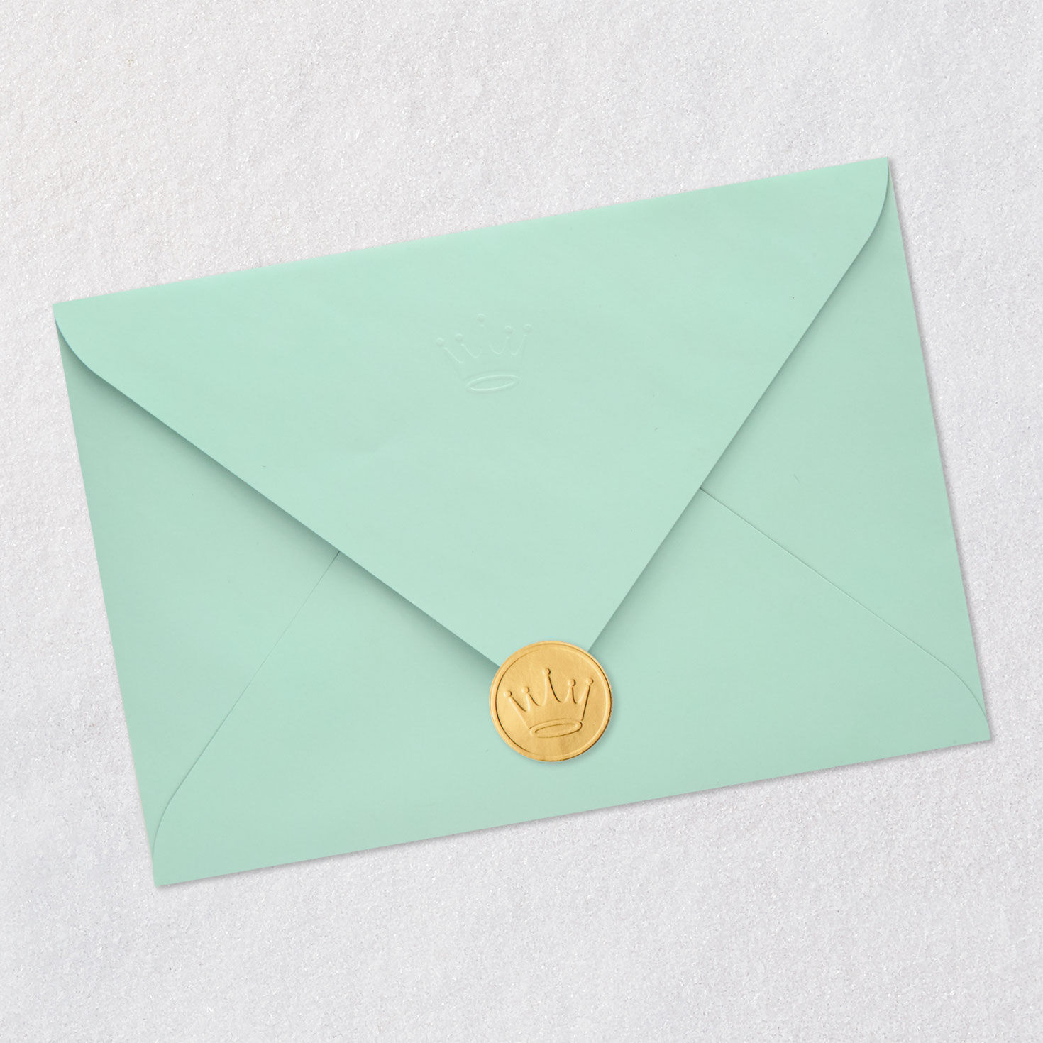 Pastel Feathers and Ribbon Sympathy Card Envelope Back with Seal image number 7