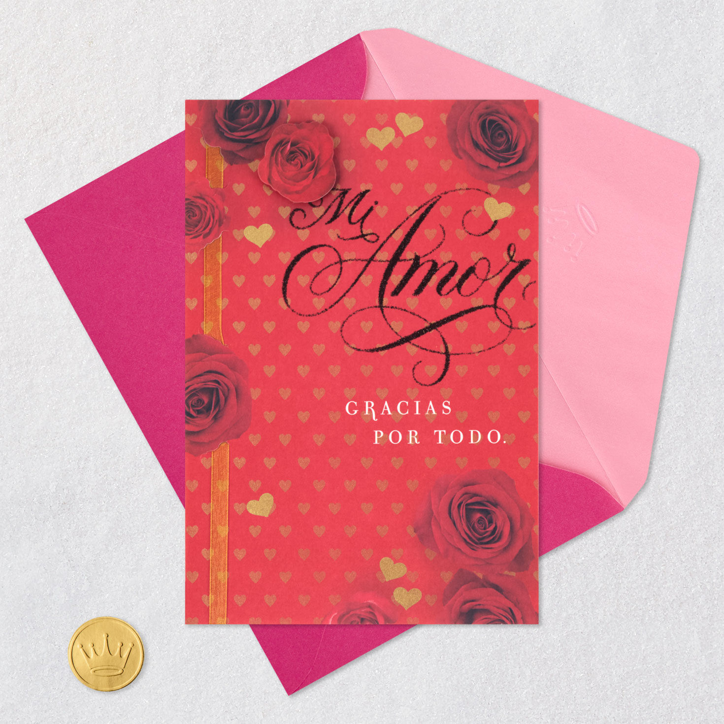 Thank You for Everything Spanish-Language Romantic Valentine's Day Card for only USD 5.99 | Hallmark