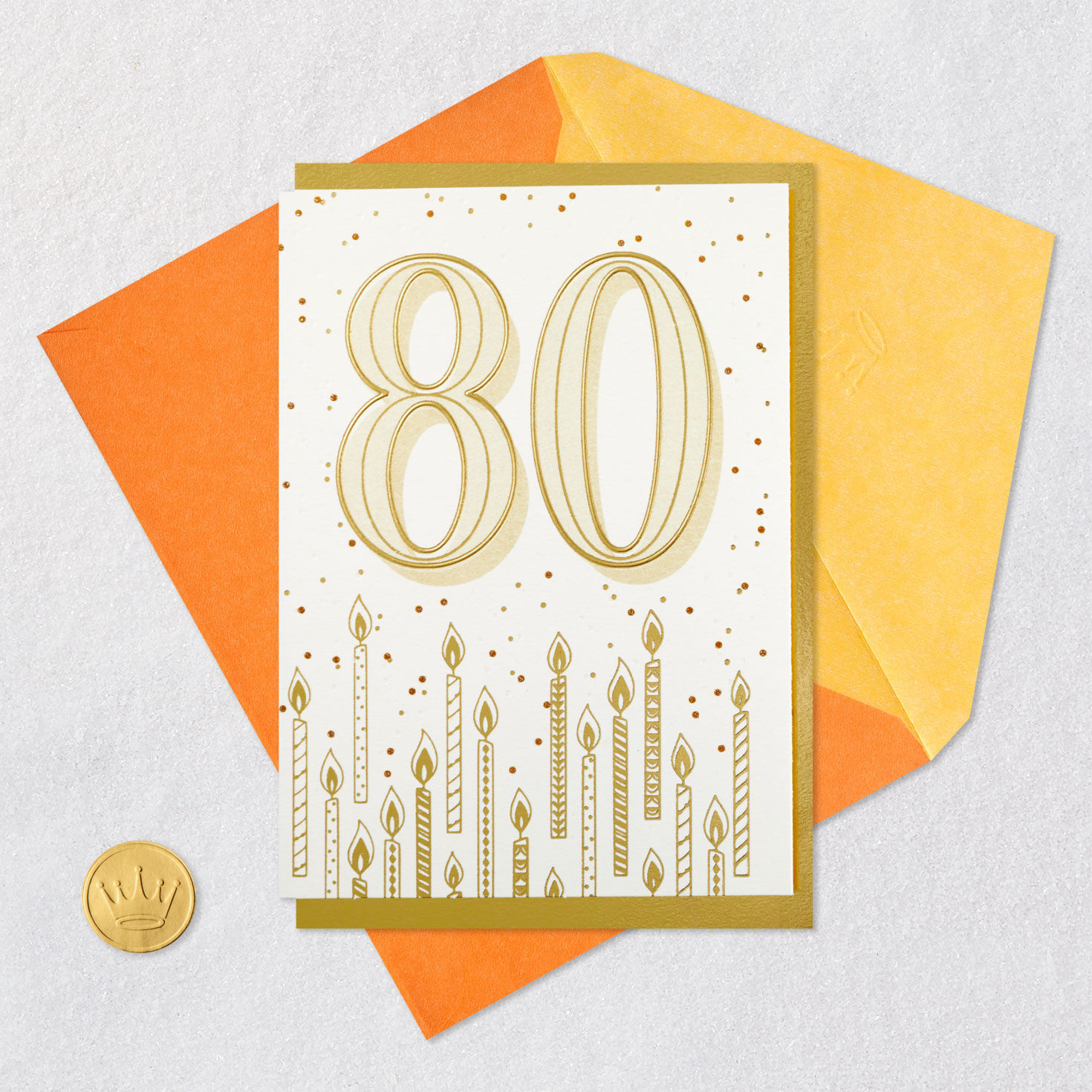 Keep On Shining 80th Birthday Card, , large image number 6
